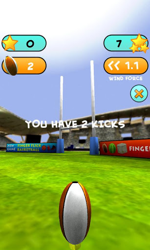 Finger Flick Rugby 3D