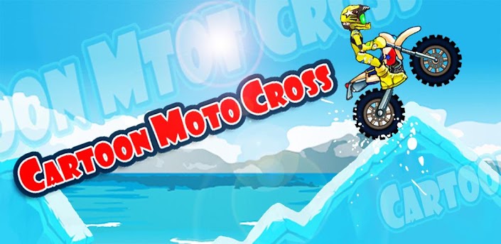 Cartoon Moto Cross