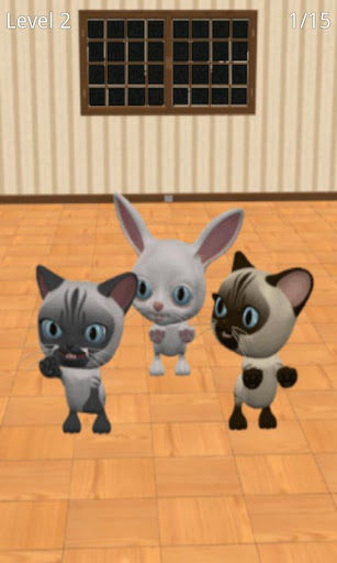 Talking 3 Friends Cats & Bunny