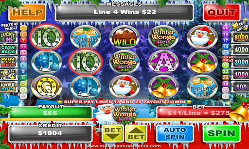 winter wonders slot machine online