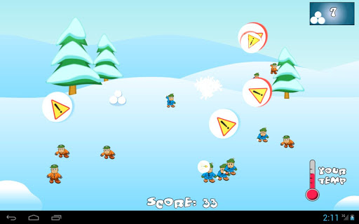 SnowBalls Fight Winter Game HD