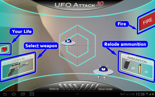 UFO Attack 3D Live