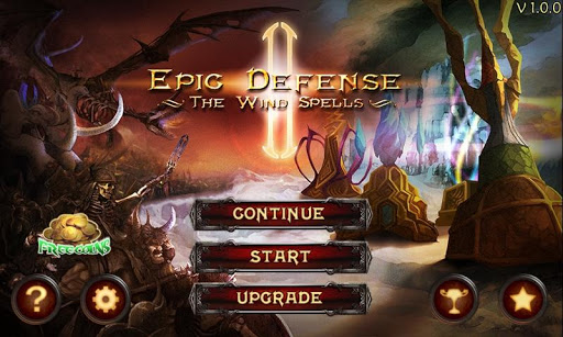 Epic Defense-The Wind Spells