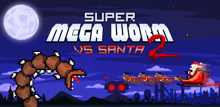 Super Mega Worm Vs Santa 2