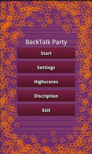 back talk party