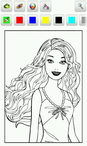 Download Barbie Coloring Pages » Android Games 365 - Free Android ...