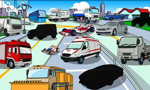 Kids Puzzle:Vehicles 