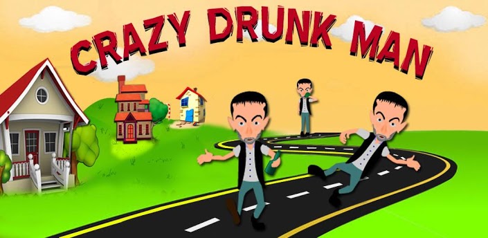 Crazy Drunk Man: Running Game