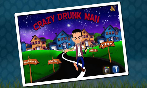 Crazy Drunk Man: Running Game