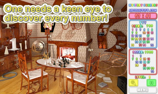 Mystery Numbers: Hidden Object