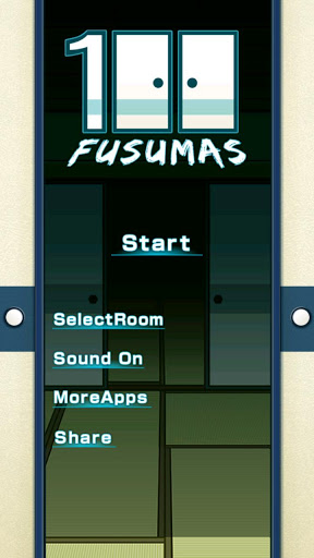 100 Fusumas “room escape game”