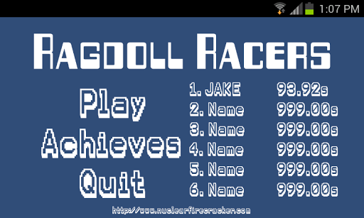 Ragdoll Racers
