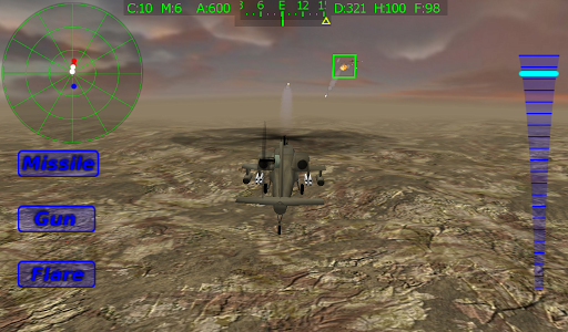 Apache Chopper Pilot 3D HD