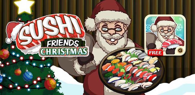 Sushi Friends Christmas Games