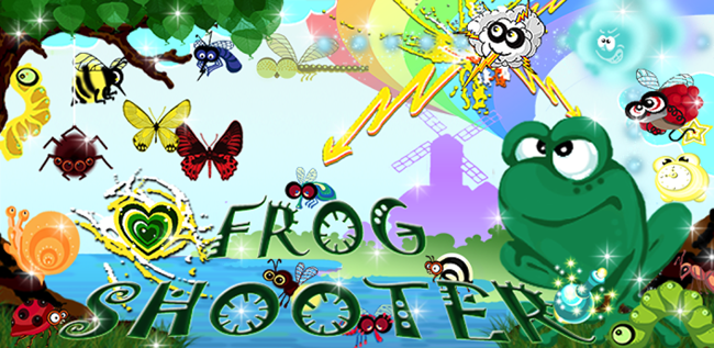 Frog Shooter Free.Eat Insects!