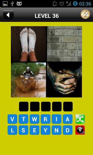 4 Pics 1 Word: One Word