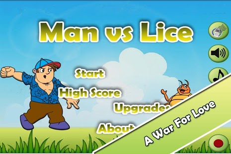 Funny Game - Man vs Lice FREE