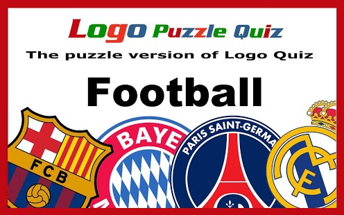 Football: logo puzzle quiz