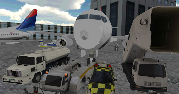 Ultra 3D airport car parking