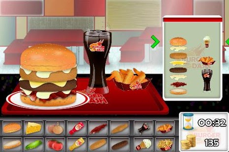 Burger Dash - Cooking Games