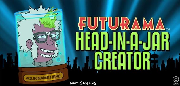 Futurama Head-in-a-Jar Creator