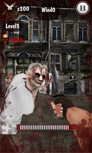Knife King-Zombie War 3D