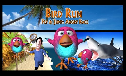 Bird Run, Fly&Jump: Angry Race