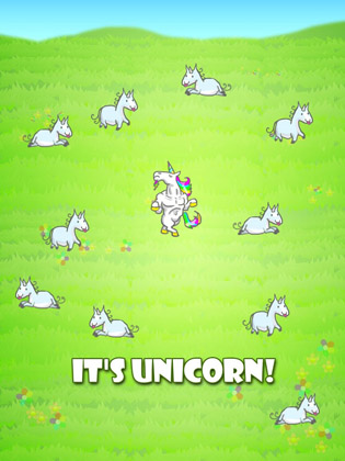 Unicorn evolution party