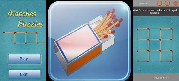 Matches Puzzles Game
