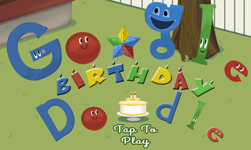 Google Birthday Doodle