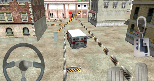 City parking 3D - Ambulance