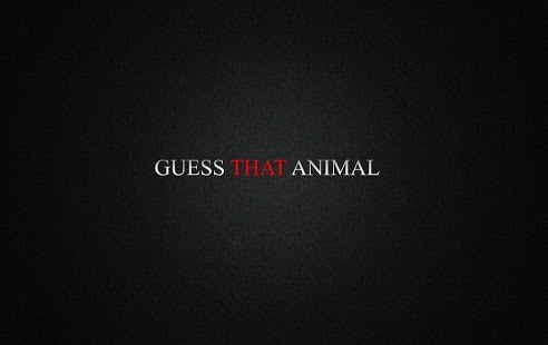 Guess That Animal