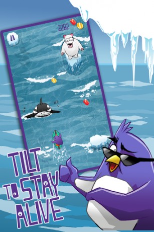 Extreme Penguin Surfing Crush