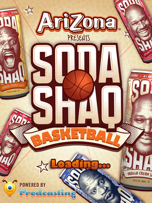 Soda Shaq Basketball