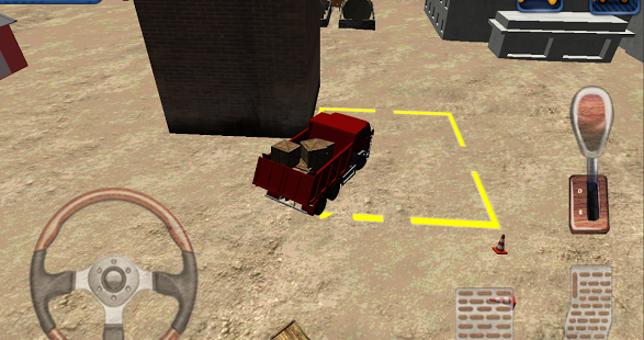 Heavy Truck 3D cargo delivery