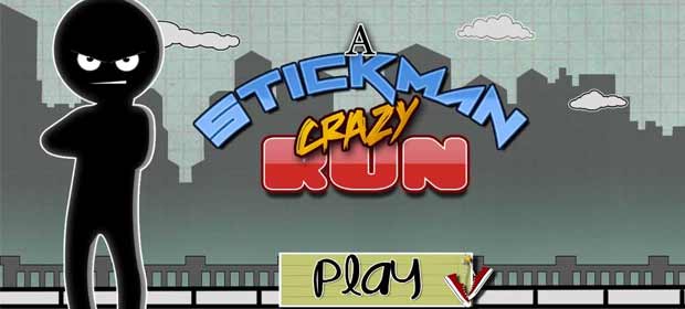 Crazy Stickman Run & Jump
