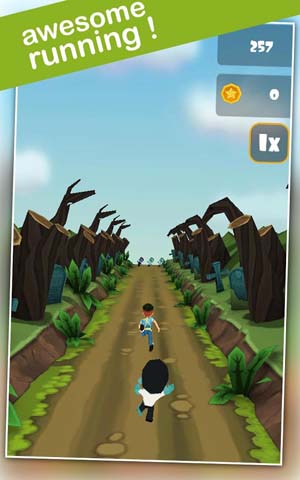 Zombie Run 3D : Road To Hell