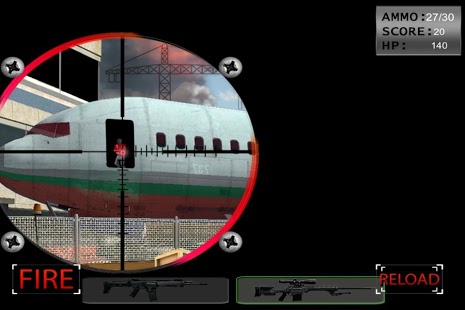 Airport Commando Sniper Game