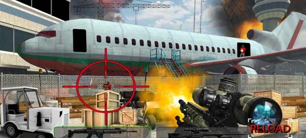 Airport Commando Sniper Game