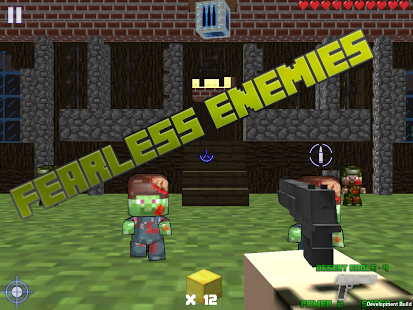 Mine Gun 3d -(Minecraft Style)