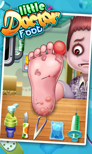 Little Foot Doctor- kids games