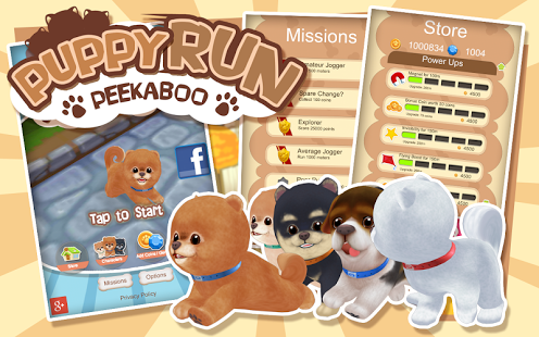 Puppy Run: Peeka Boo