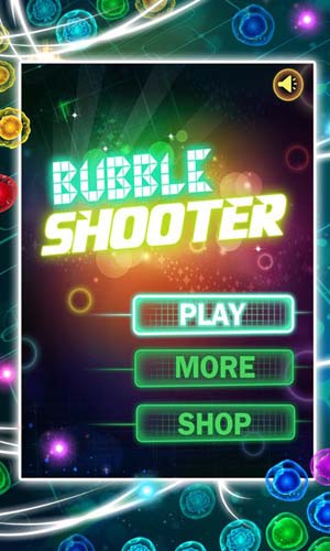 Bubble Shooter Glow