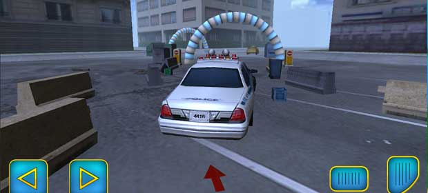 Police Parking Crash Test