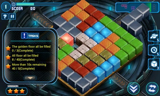 Tetris Space-3D Blocks