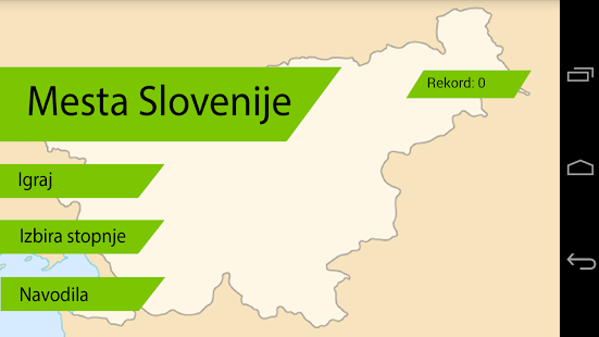 Mesta Slovenije