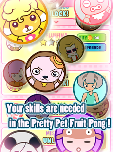 Pretty Pet Fruit Pong