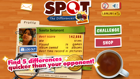 Spot Differences: Challenge!