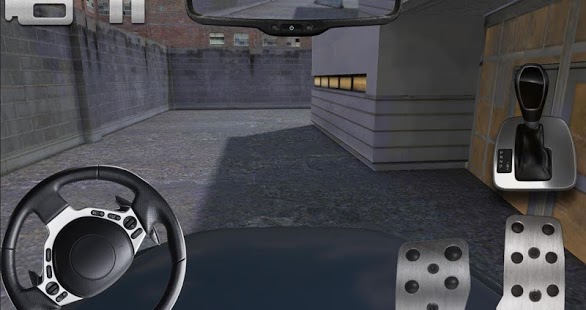 police car parking 3D HD