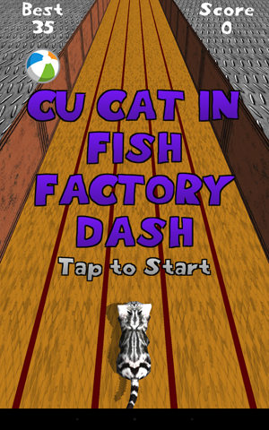 Cu Cat in Fish Factory Dash